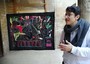 Cairo's chaos on tapestry designed by Sicilian artist