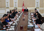 Il presidente tunisino Kais Saied presiede il consiglio dei ministri