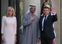 Macron receives UAE president bin Zayed