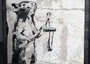 Israele:salvato graffito perduto di Banksy in un blitz notturno
