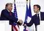 'Trump dice avere informazioni sulla vita privata di Macron'