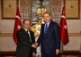 Erdogan vede il presidente curdo iracheno Barzani ad Ankara