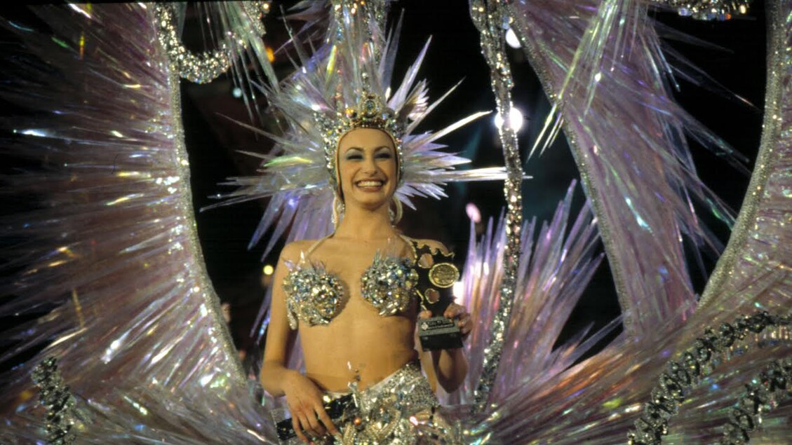 La regina del carnevale di Tenerife con un costume spettacolare - ALL RIGHTS RESERVED
