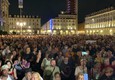 Maxi protesta a Torino contro il green pass, migliaia in piazza © ANSA