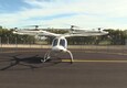 A Fiumicino primo test di volo Volocopter, il taxi volante (ANSA)