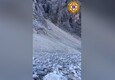 Scarica di roccia dal Monte Pelmo, ispezioni del Soccorso Alpino © ANSA