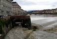 Maltempo, Arno minaccioso a Firenze: in una notte torna fiume dopo mesi di siccita' © ANSA