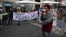 Covid, a Napoli gli studenti universitari contro il Green pass(ANSA)