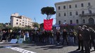 Sit-in in centro Roma: 