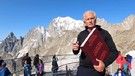 La Divina Commedia sulle vette del Monte Bianco, la lettura piu' alta d'Europa(ANSA)