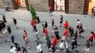 Calcio, i tifosi del Twente sfilano in lungarni e centro a Firenze(ANSA)