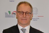 Maurizio Greganti, ambasciatore d'Italia a Baghdad (ANSA)
