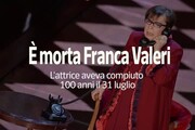 E' morta Franca Valeri: l'attrice aveva appena compiuto 100 anni