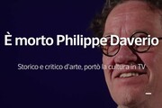 E' morto Philippe Daverio