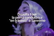 Chi e' Drusilla Foer, la prima conduttrice 'en travesti' a Sanremo