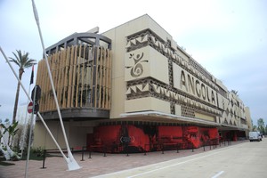Il padiglione dell'Angola (ANSA)