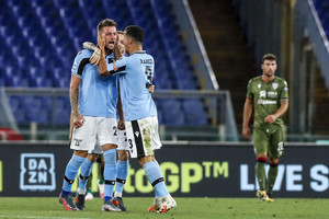 Serie A: Lazio-Cagliari 2-1  (ANSA)