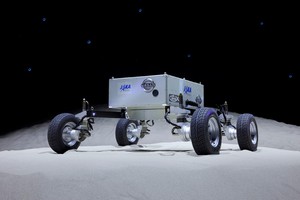 Prototipo di Rover lunare Nissan (ANSA)