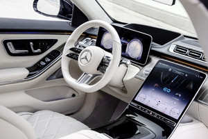Mercedes Classe S, sospensioni high tech e soluzioni per super-confort (ANSA)