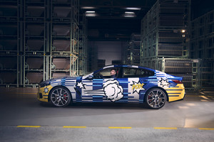 The 8X Jeff Koons, la Pop Art sulla BMW850i Gran Coupè (ANSA)