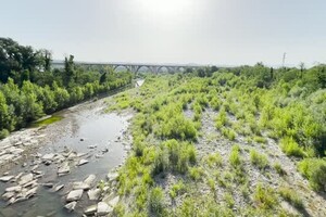 Siccita': il Paglia da grande fiume a piccolo ruscello (ANSA)