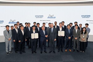 Hyundai e Michelin insieme per il pneumatico del futur (ANSA)