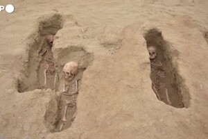 Scoperto in Peru' un cimitero preispanico (ANSA)