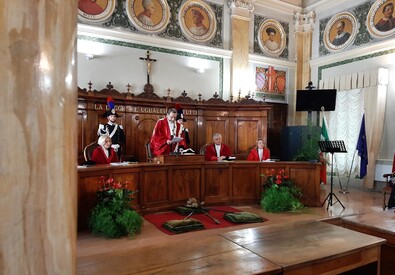 L'inaugurazione dell'anno giudiziario a Perugia (ANSA)