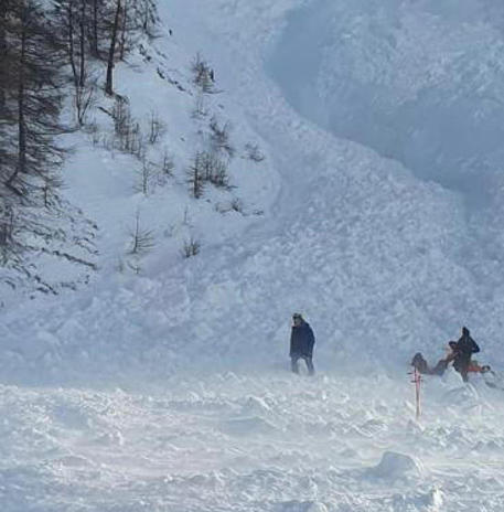 Valanga a La Thuile, uno sciatore sepolto © ANSA