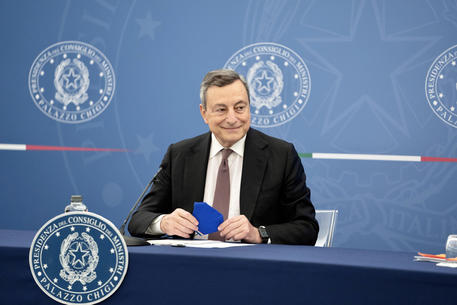 Il presidente del Consiglio Mario Draghi © ANSA