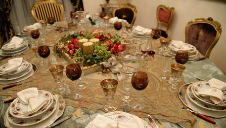 Le feste a tavola (ANSA)