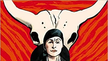 La copertina del libro Georgia O'Keeffe amazzone dell'arte moderna (ANSA)
