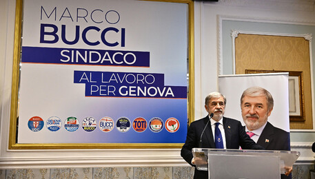 Elezioni amministrative 2022, Marco Bucci si ricandida a sindaco di Genova (ANSA)
