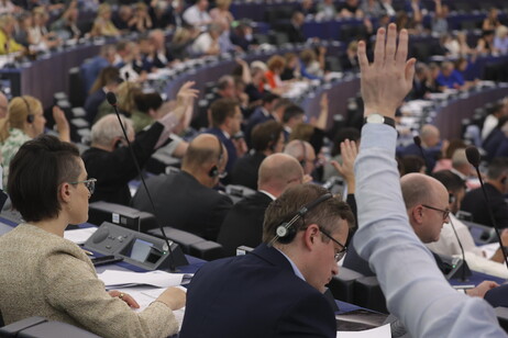 Sessione plenaria dell'Europarlamento a Strasburgo