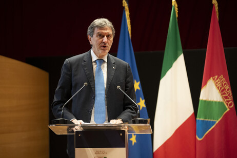 Il presidente della Regione Abruzzo, Marco Marsilio