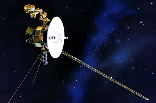 Rappresentazione artistica della sonda Voyager 1 (fonte: Nasa via Picryl)