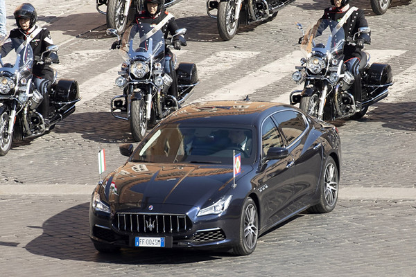 Maserati Quattroporte, da Pertini a Mattarella auto ufficiale del Quirinale