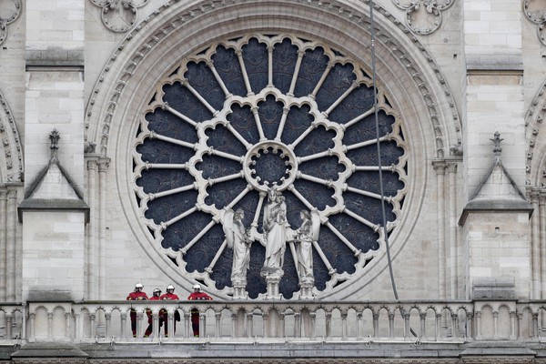 Cathedral of Notre-Dame of Paris fire aftermath