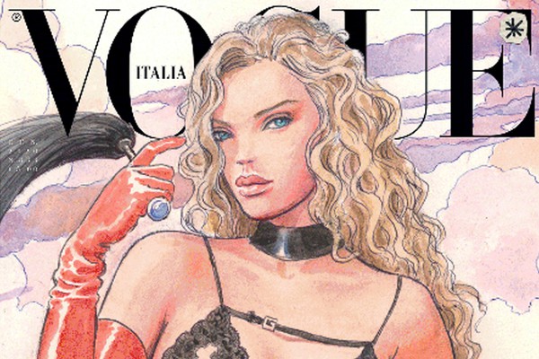 Vogue Italia di gennaio: le cover illustrate
