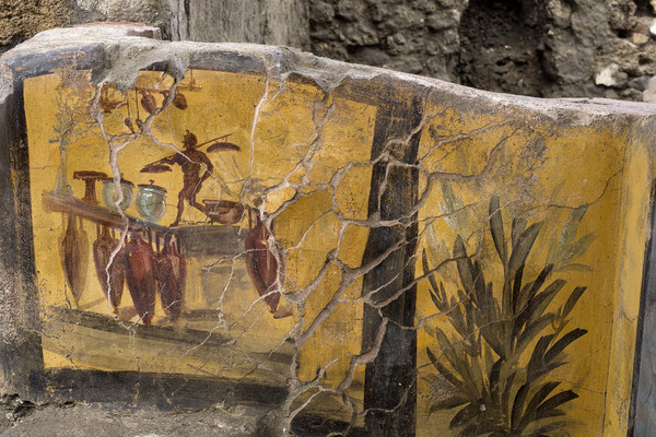 Pompei,ritrovato un Termopolio intatto