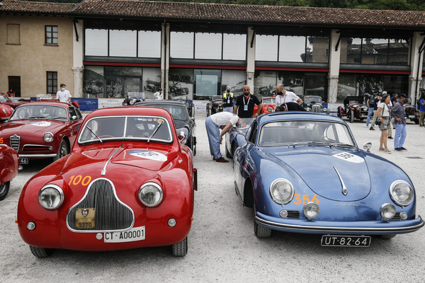 'Mille Miglia' vintage car rally's
