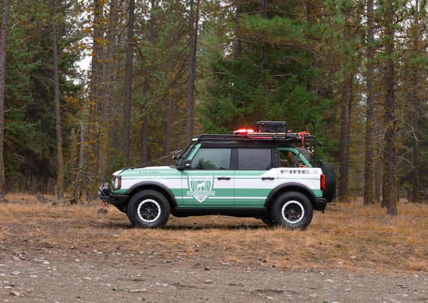 Ford Bronco, con Filson in aiuto a forestali USA © ANSA