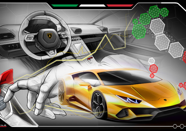 Automobili Lamborghini al Digital Motor Valley Fest 2020 © ANSA