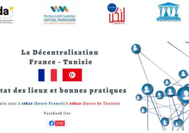 Anna Lindh Marathon, webinar decentralization France-Tunisia © Ansa