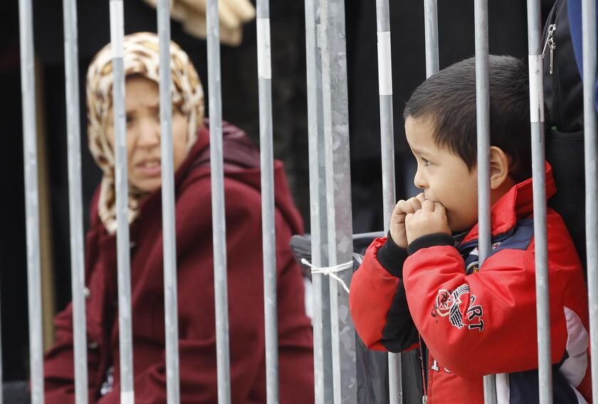 Migranti: Slovenia, ieri ricevuti circa 3.000 profughi © ANSA/AP