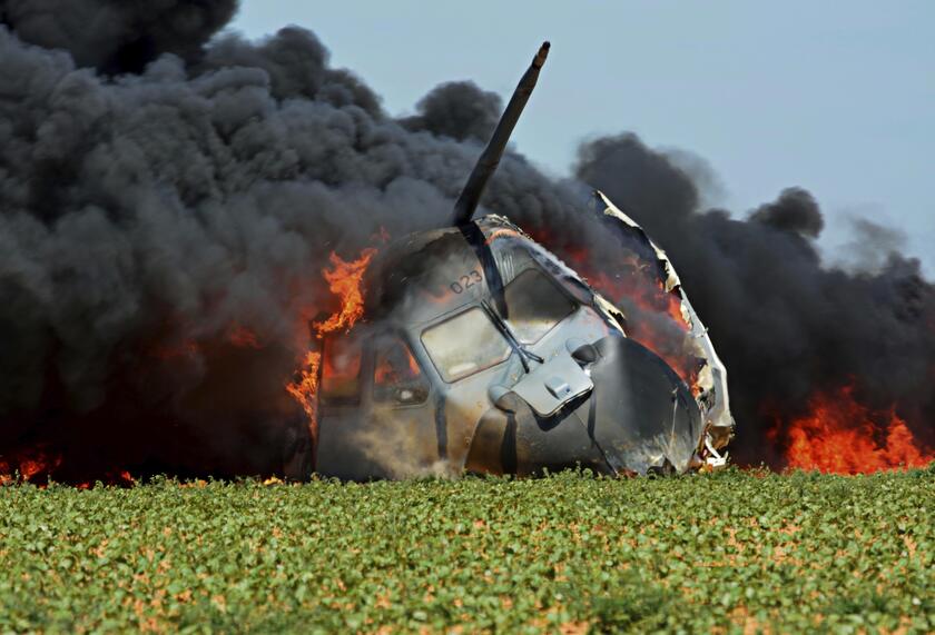 Spain Plane Crash © ANSA/AP