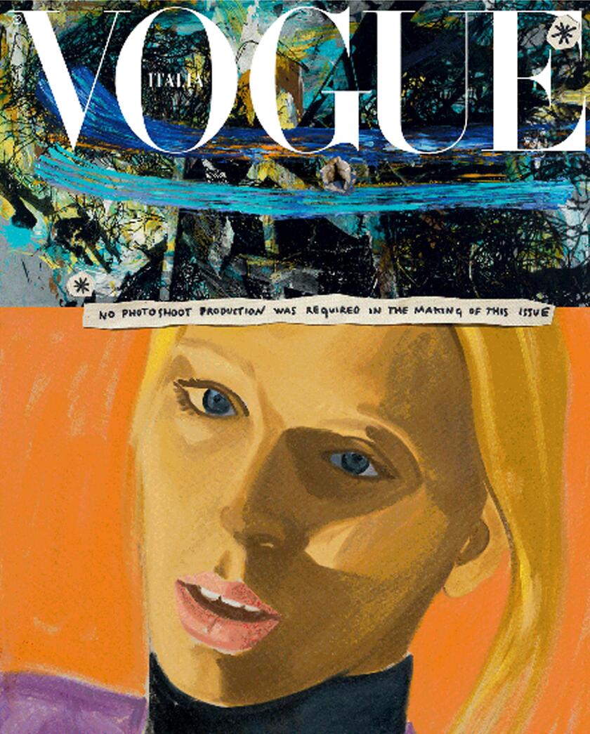Vogue Italia di gennaio: le cover illustrate - ALL RIGHTS RESERVED
