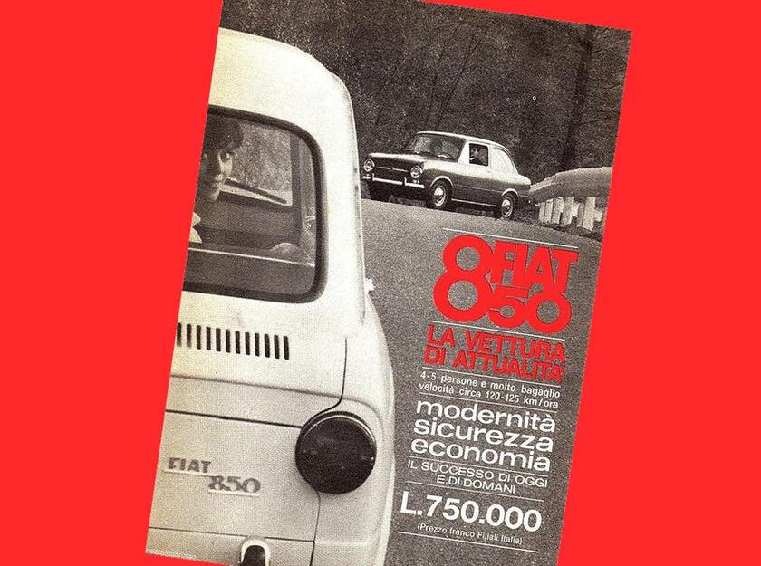Fiat 850, scelta a Paperino per un viaggio avventura da Parigi alle Olimpiadi di Tokyo - ALL RIGHTS RESERVED