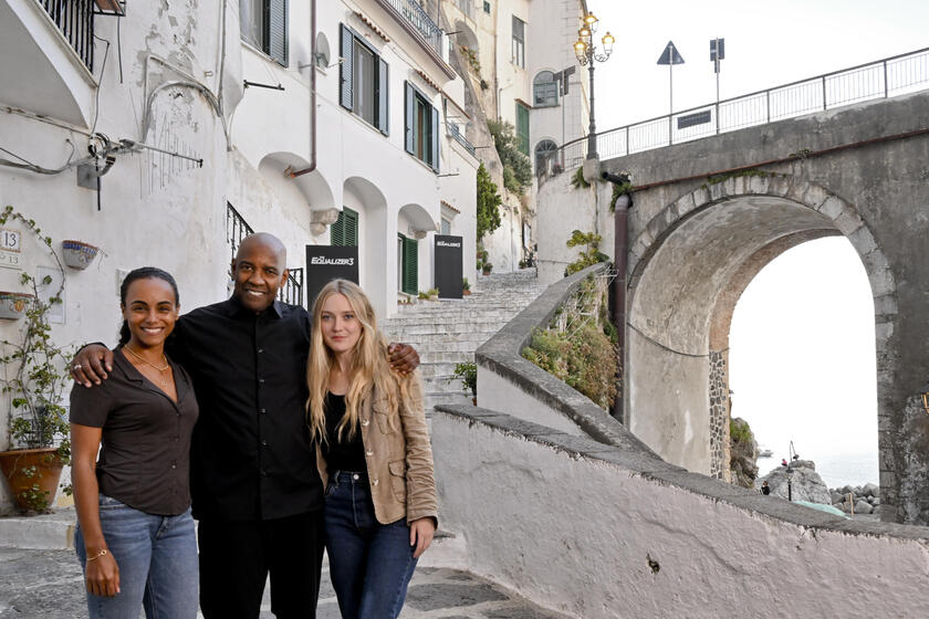 Cinema: shooting of  'The Equalizer 3 ' on the Amalfi coast - ALL RIGHTS RESERVED