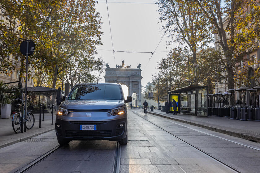 Fiat E-Doblo ' Van © ANSA/Fiat